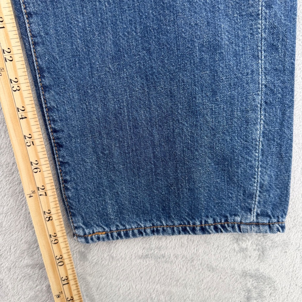 Levis Premium 568 Loose Straight Lightweight Linen Cotton Jeans Men's Sz 31x32 - Picture 15 of 16